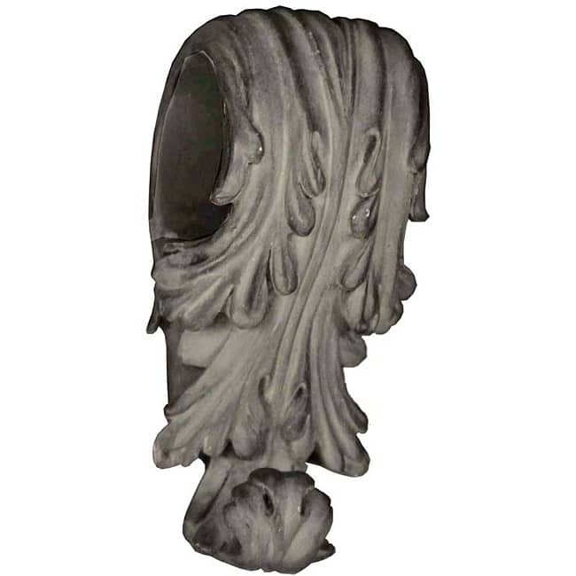 Menagerie Bell Noir Scroll Curtain Sconce