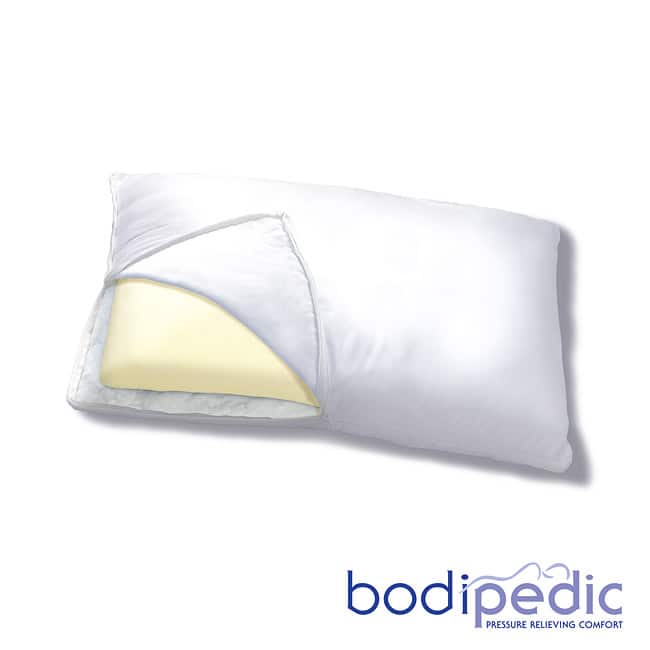 Bodipedic 2-in-1 Reversible Memory Foam Pillow