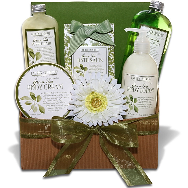 Lauren Nichole Green Tea Spa Gift Tray  