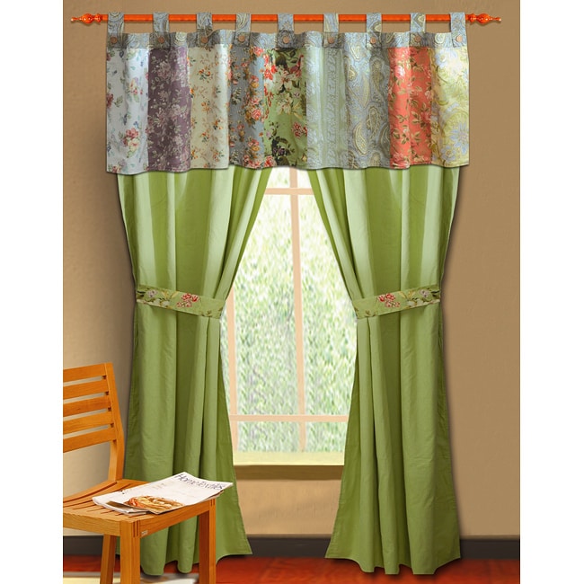 Blooming Prairie Valance Patchwork