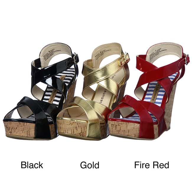 Chinese Laundry Womens Drastic Wedge Sandals Compare 