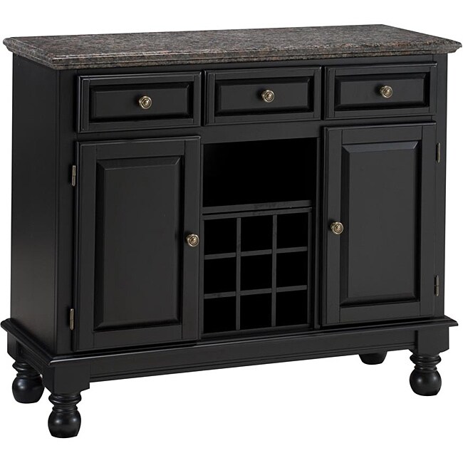 Premium Buffet with Granite Top Free Shipping Today
