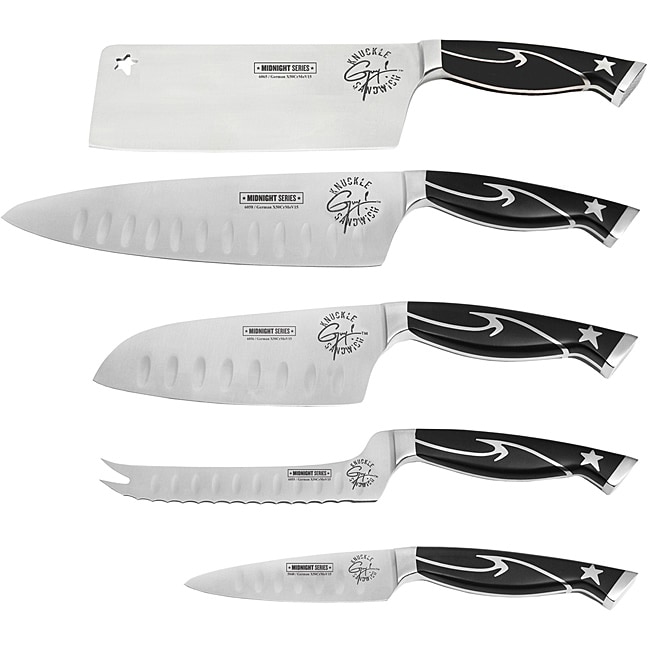 guy fieri knife set with block