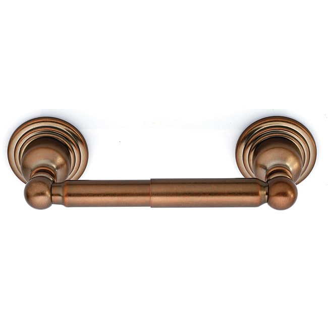 Belle Foret Tumbled Bronze Toilet Paper Holder