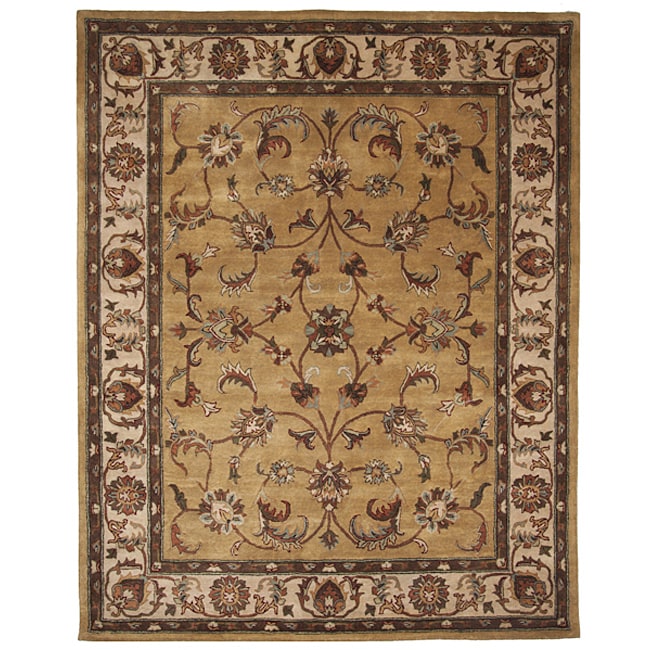 Hand-tufted Tempest Ivory Area Rug (8 x 10)