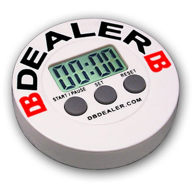 Digital poker dealer button