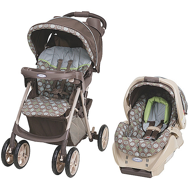 Graco Spree Travel System in Barcelona Bluegrass with $25 Rebate