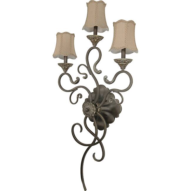 Nuvo Lighting 'Celeste' 3-light Gold Coast Vanity Light