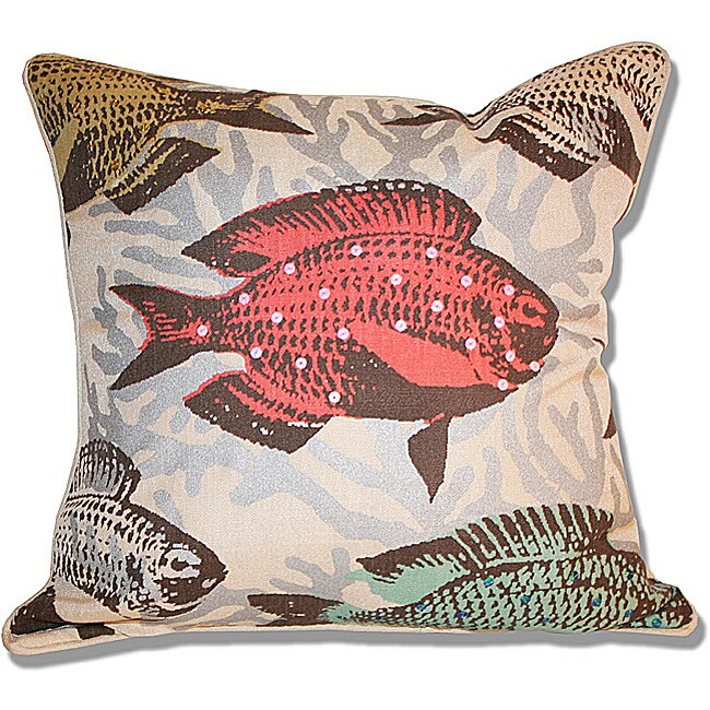 large fish pillow