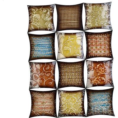 Elements Metal Patchwork Wall Decor (23 x 31)