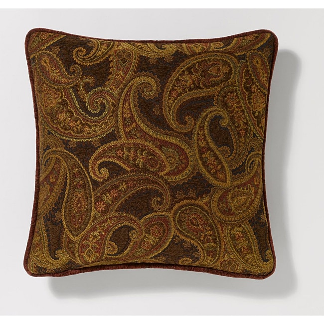 Paisley Pattern 18 inch Decorative Pillow  