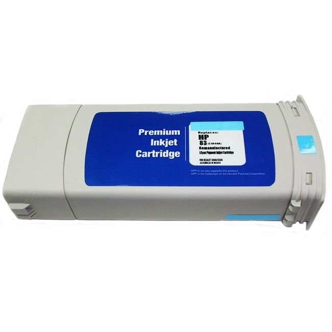 HP 83 Light Cyan Ink Cartridge (Remanufactured)