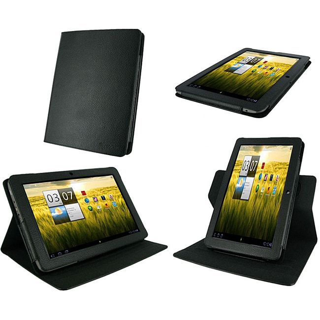 rooCASE Executive Leather Case Cover for Acer Iconia Tab A200 