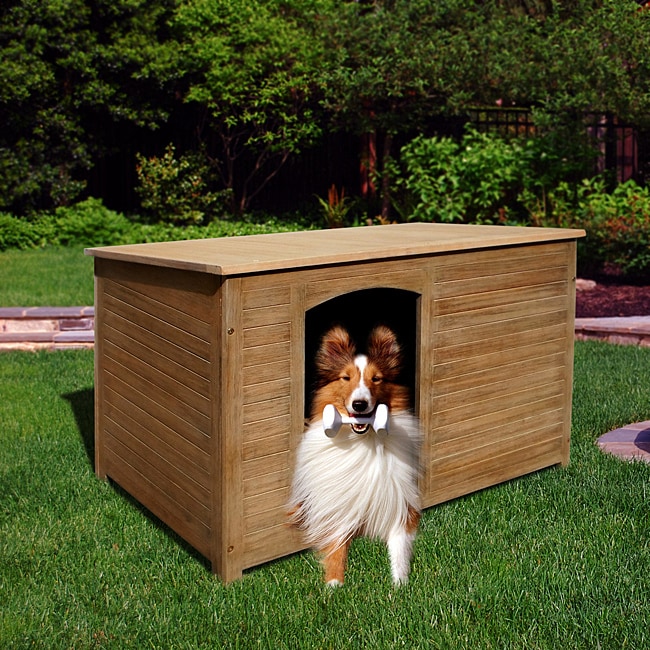 Renaissance Outdoor Hardwood Cabin Dog House