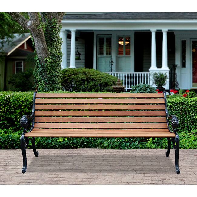 Vifah Lion Steel Park Bench