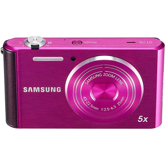 Samsung ST76 16MP Purple Digital Camera  