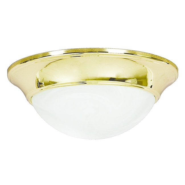 Two Light Flush Mount Fixture