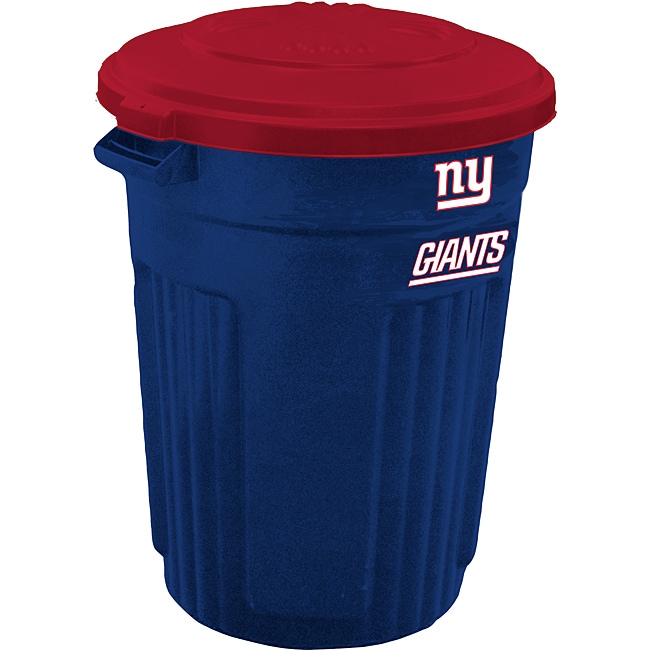 New York Giants 32-gallon Trash Can - Free Shipping Today - Overstock ...