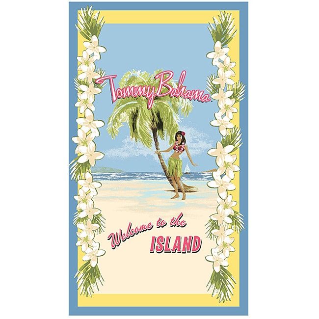 Tommy Bahama Hula Island Deluxe Cotton Beach Towel