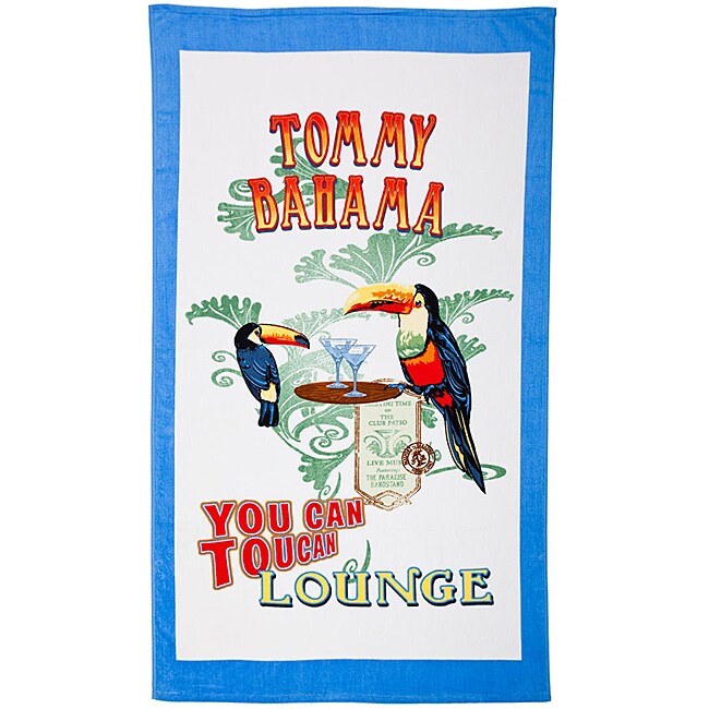 Tommy Bahama Toucan Lounge Deluxe Cotton Beach Towel