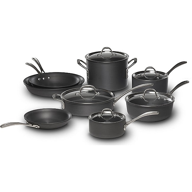 Calphalon Commercial Hard Anodized 13 piece Cookware Set