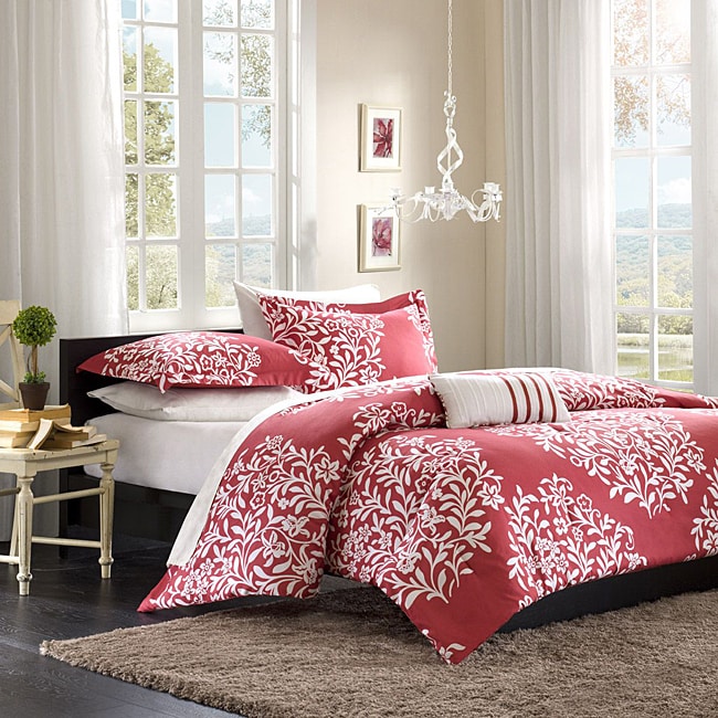 Mizone Lyon Full/Queen 4 piece Comforter Set  