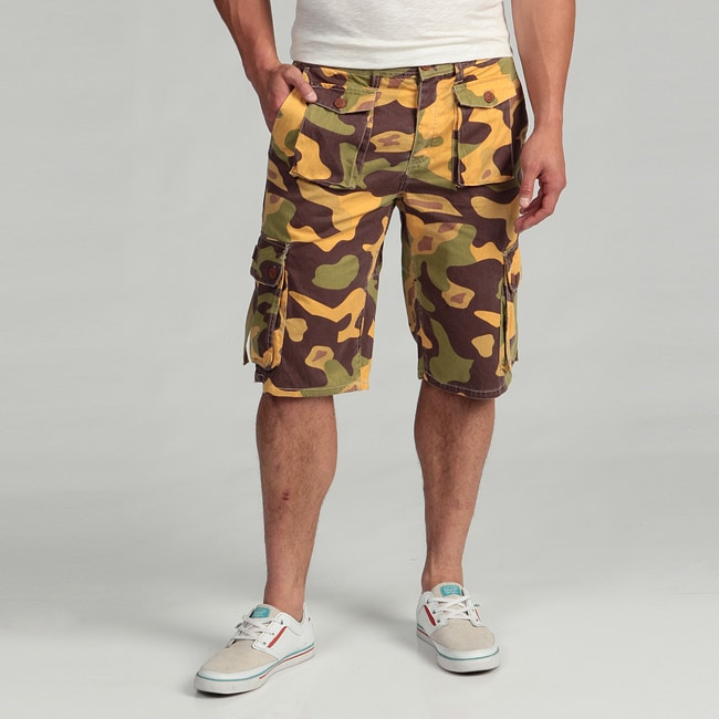 Under Two Flags Mens Camo Cargo Shorts Was $48.99 