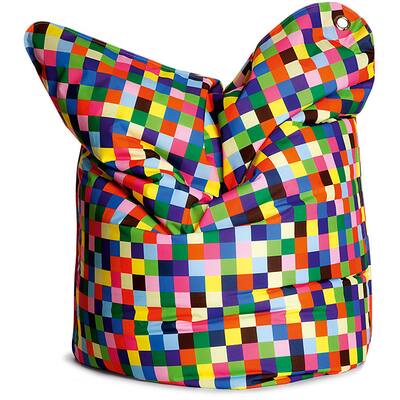 Sitting Bull Fashion Happy Pixels Adult Bean Bag Chair