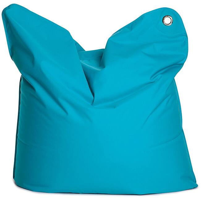 Sitting Bull Medium Bull Sky Blue Bean Bag Chair