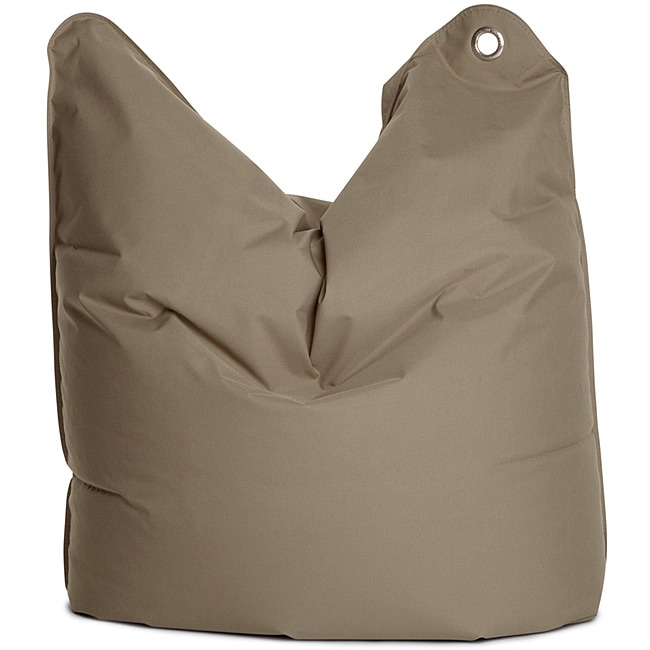 Sitting Bull Medium Bull Grey Brown Bean Bag