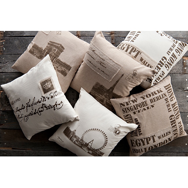 Old World Decorative 18 inch Pillows (Set of 6)