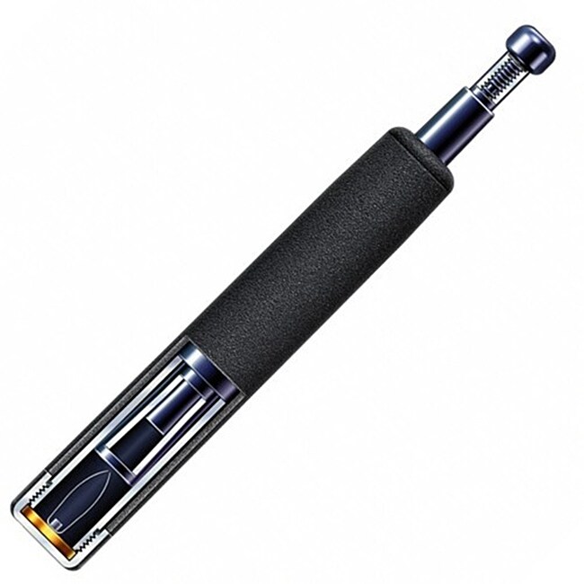 ASP Foam Black Chrome Friction Loc Baton (16 inch)