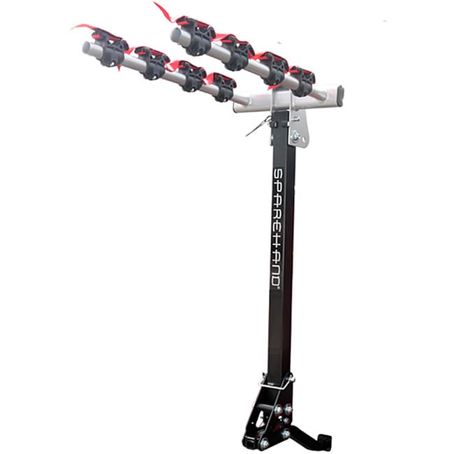 SpareHand Elevation 4 Bike Tilt Down Hitch Rack (fit 1 1/4 & 2 inch 