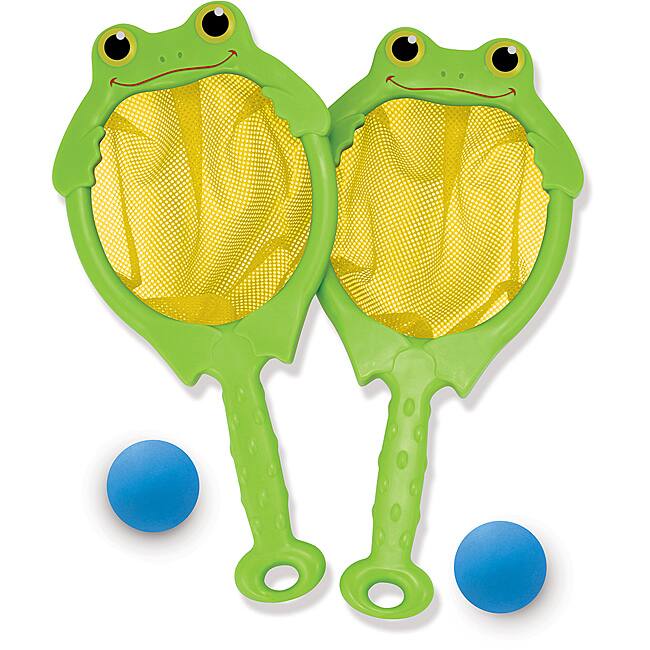 Melissa & Doug Froggy Toss & Catch Net & Ball
