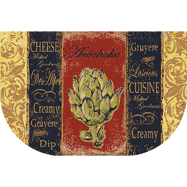 French Veggies Kitchen Accent Rug (16 x 26) Today $22 