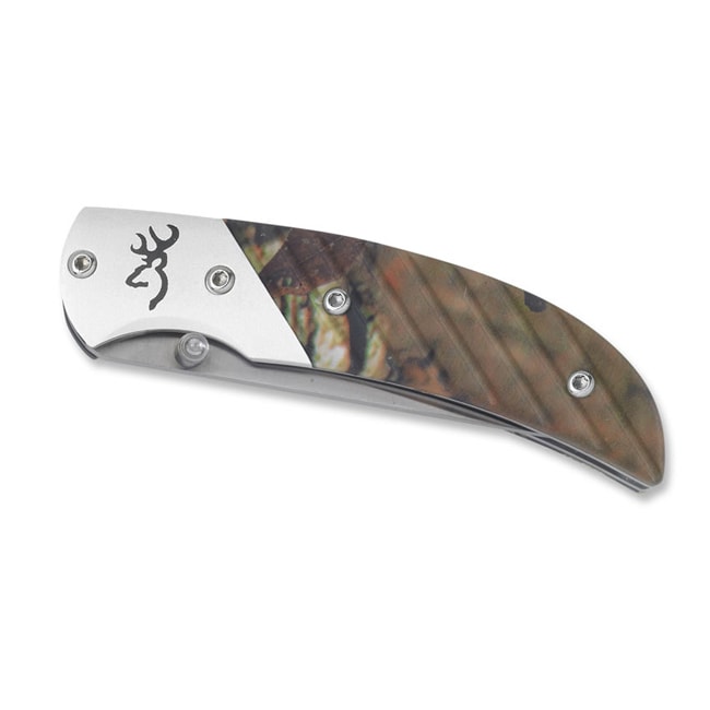 Browning Mountain Titanium/Mossy Oak Infinity Prism II Knife