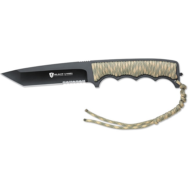 Stone Cold Fixed Blade Paracord Tanto Knife