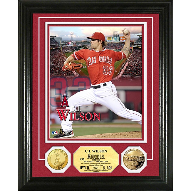 CJ Wilson Gold Coin 'Showcase' Photo Mint