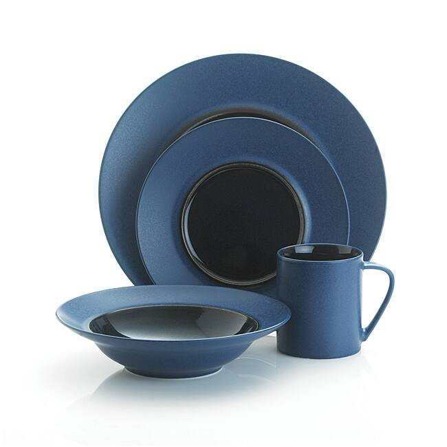 Sasaki Kyoto Cobalt 16-piece Dinnerware set