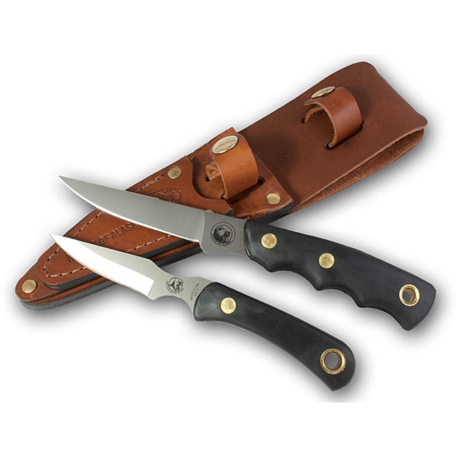 Knives of Alaska Jaeger/Cub Suregrip Combo Knife Set 