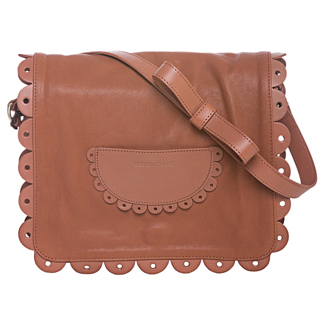 See by Chloe 9S7208 N110 177 Poya Scalloped Crossbody