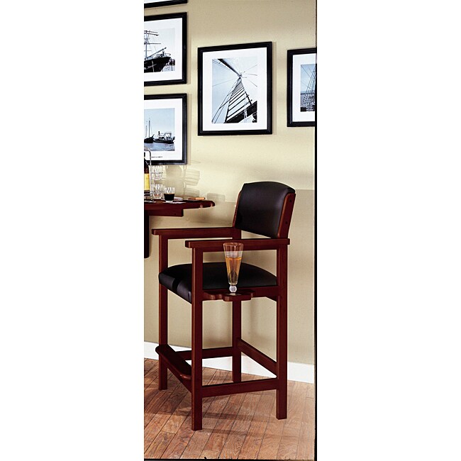 Billiards Cabernet Finish Viewing Chair