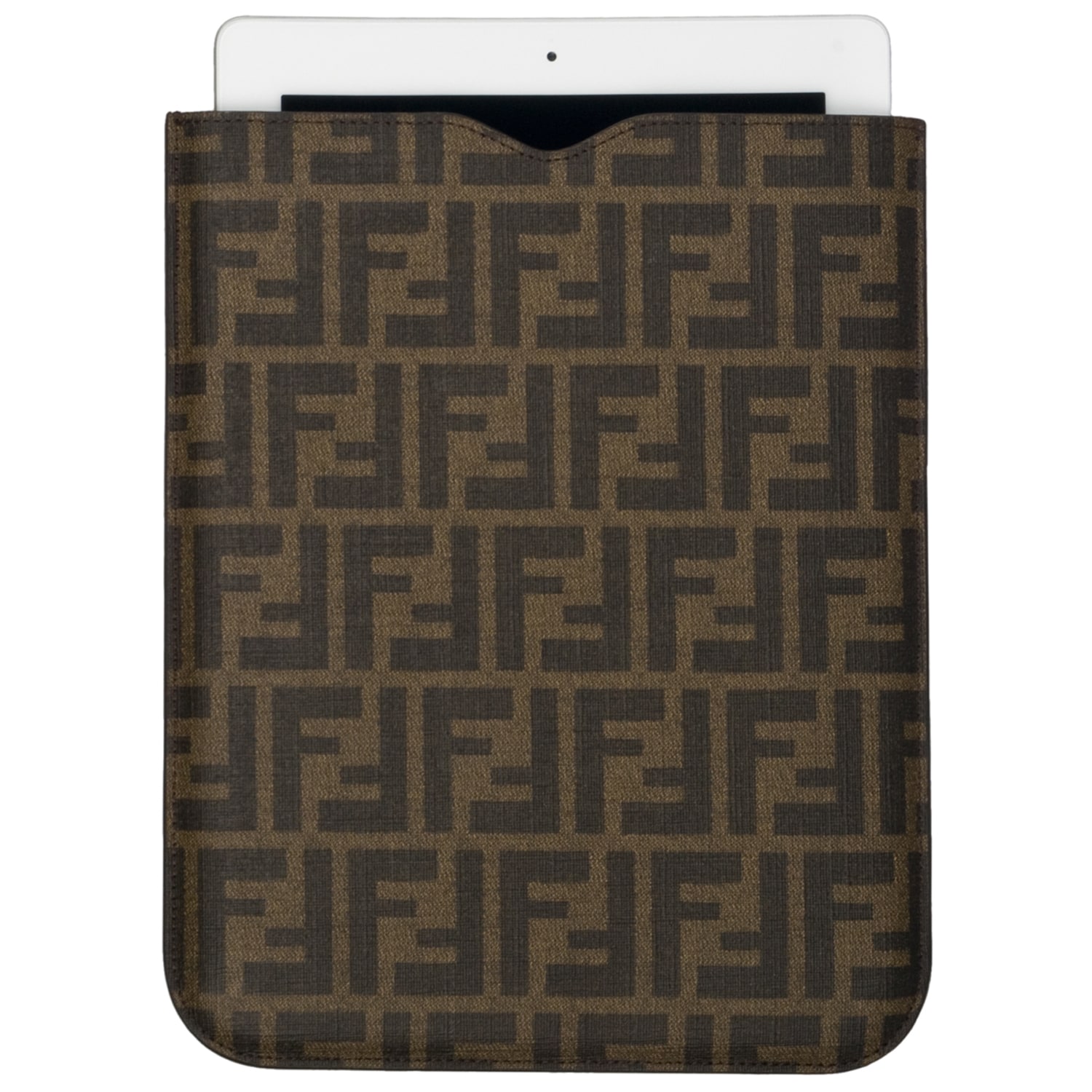 Fendi Zucca Coated Leather iPad Cover  