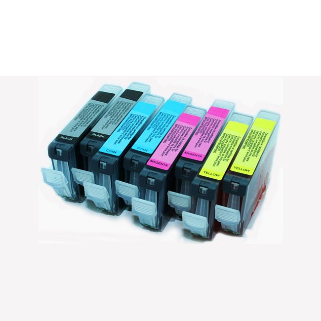 Canon CLI CLI-8 Value Pack 2 each Black, Cyan, Magenta, and Yellow (8 Pack)