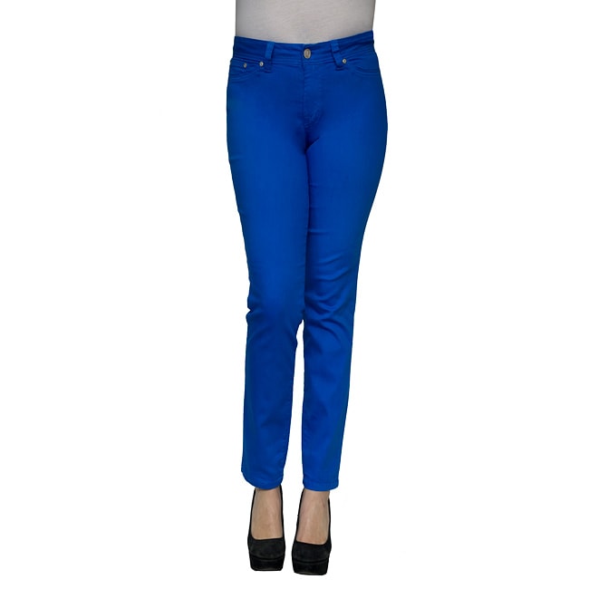 Makers Women's Royal Blue Jeggings - Free Shipping Today - Overstock ...