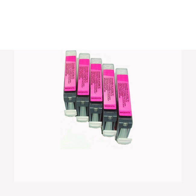 Canon CLI 8 Magenta Ink Cartridges (Pack of 5) (Remanufactured)