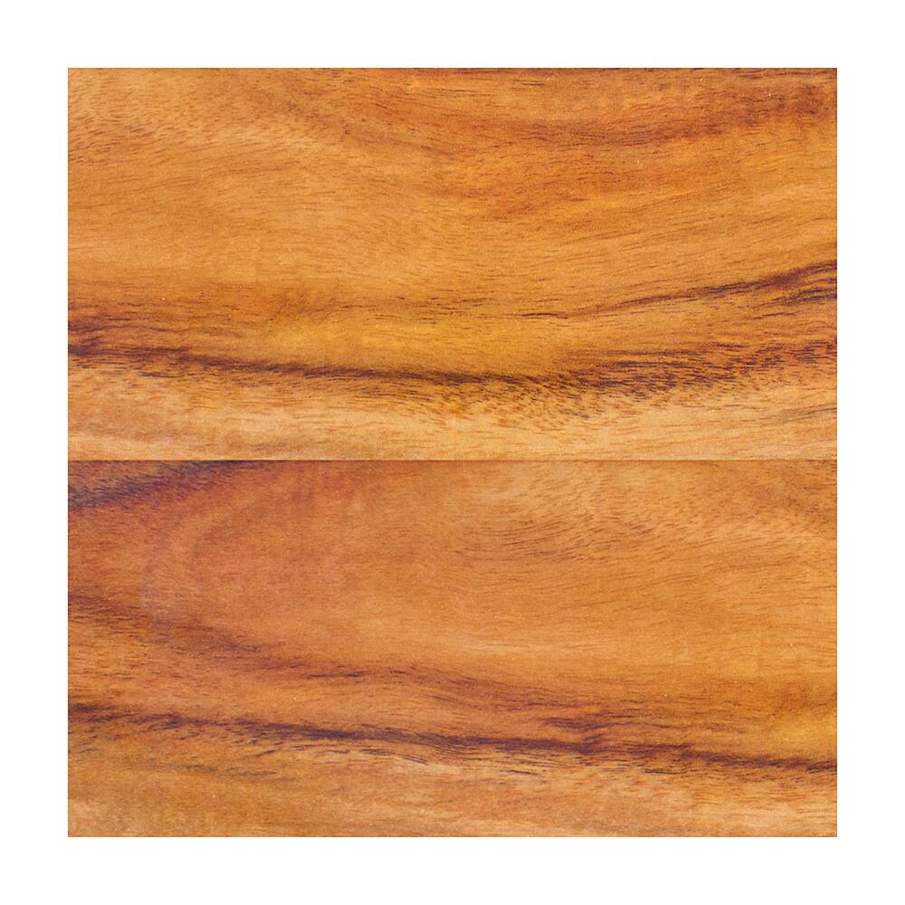 LessCare 'Century Series' Glossy Hickory Glueless Locking System Laminate Flooring Planks (Set of 9)