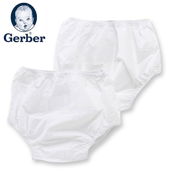 Gerber Waterproof Training Pants in White (Pack of 2)