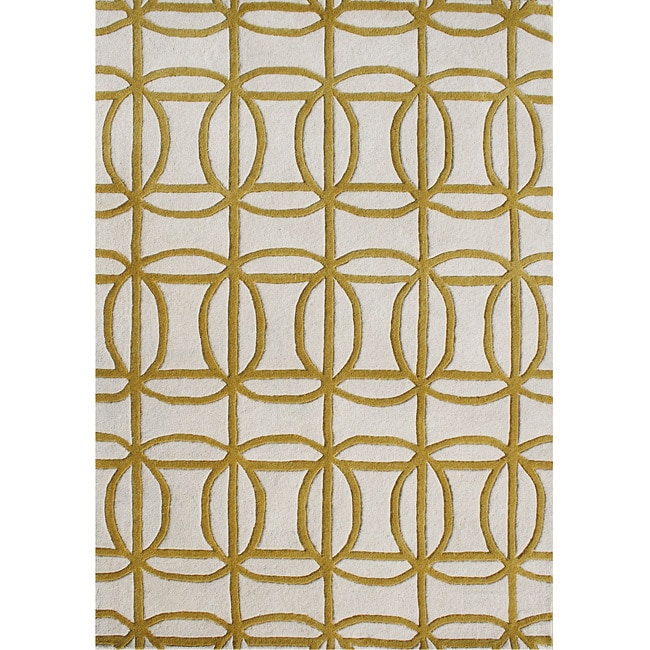 Hand tufted World Classic New Wheat New Zealand Wool Rug (8x10)