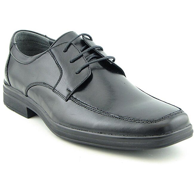 Steve Madden Men's Tried Black Dress Shoes - 14299279 - Overstock.com ...